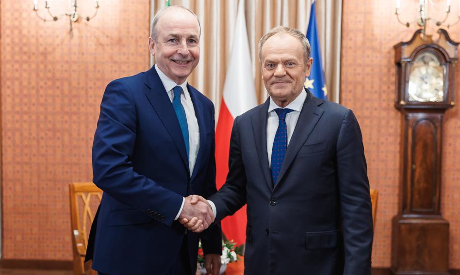 Tusk zachęca Irlandię do kopiowania polskich rozwiązań paliwowych: Daję licencję