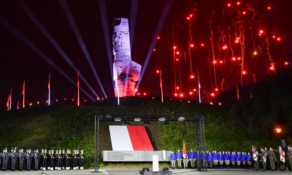 Nawrocki, Tusk, Kosiniak-Kamysz na Westerplatte. "Polska już nigdy nie może być słaba"