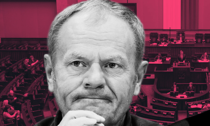 Rząd z lepszymi notami, ale nadal pod kreską. Większość Polaków jest przeciwnych