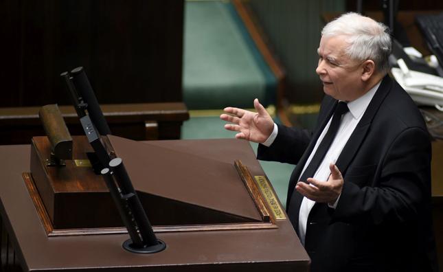 Prezes PiS Jarosław Kaczyński