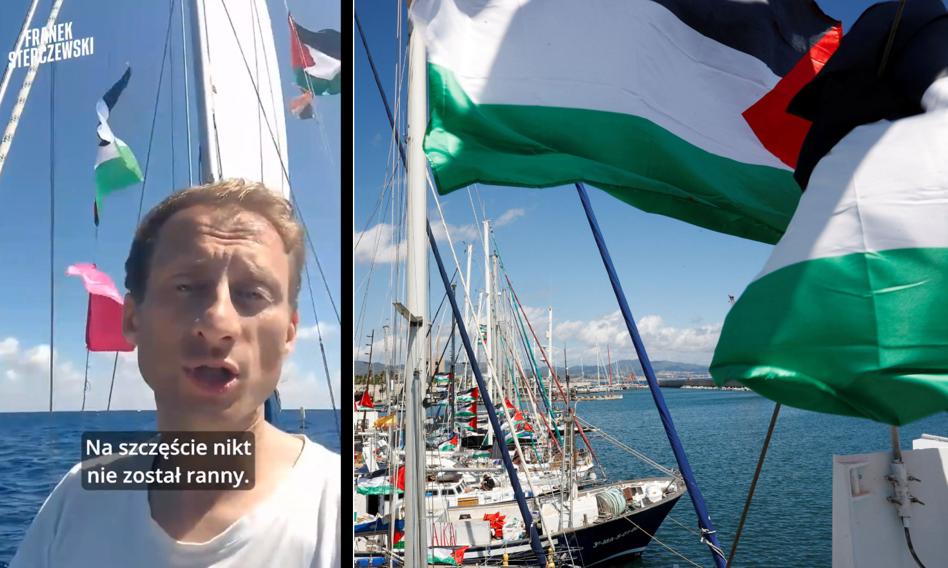 Polacy z flotylli Sumud wylądowali w Warszawie. "Delegacja rozczarowana postawą szefa MSZ"