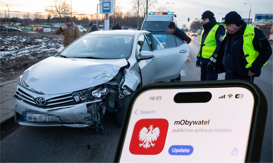 Koniec z papierowym oświadczeniem o kolizji. mStłuczka trafi do mObywatela