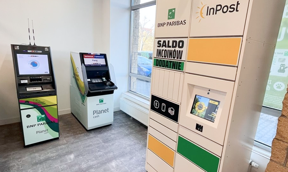 Odbierz paczkę i weź kredyt. InPost instaluje Paczkomaty w placówkach BNP Paribas