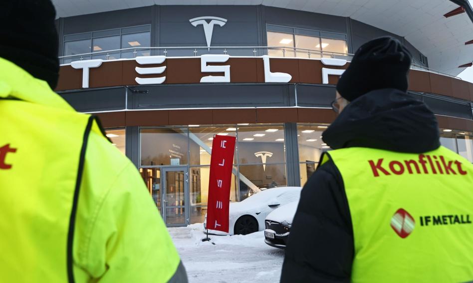 Mechanicy z Tesli strajkują w Szwecji. Nie wygląda to dobrze