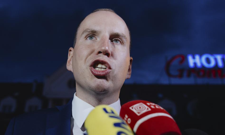 Andruszkiewicz: Grabiec kłamie. Kontakt ws. SAFE i spotkania Nawrocki-Tusk był