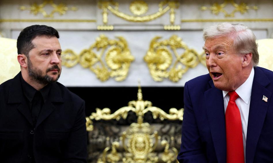 Zmiana w podejściu Trumpa do Ukrainy to umycie rąk od tej wojny