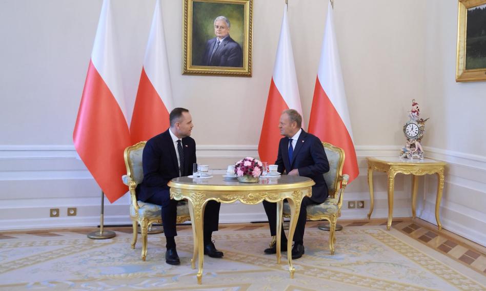 Pierwsze spotkanie Tuska i Nawrockiego. Premier poprosił o rozmowę