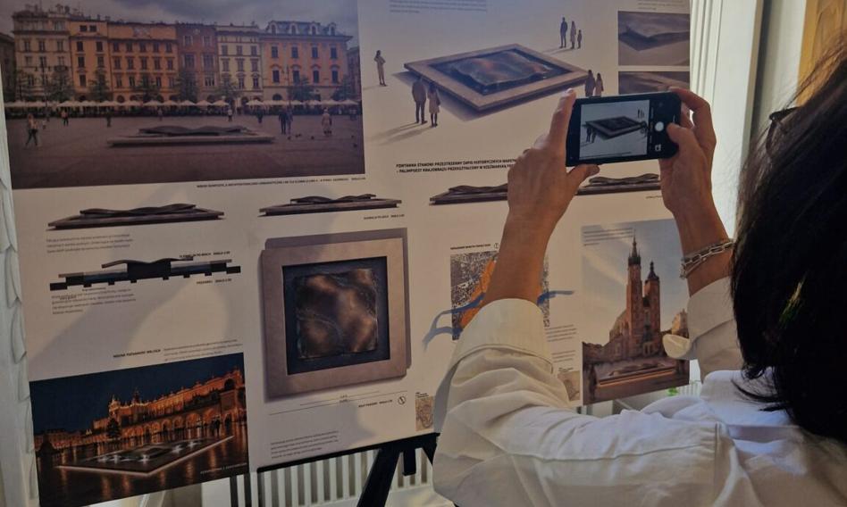 Krakowski rynek będzie miał nową fontannę. Oto zwycięski projekt