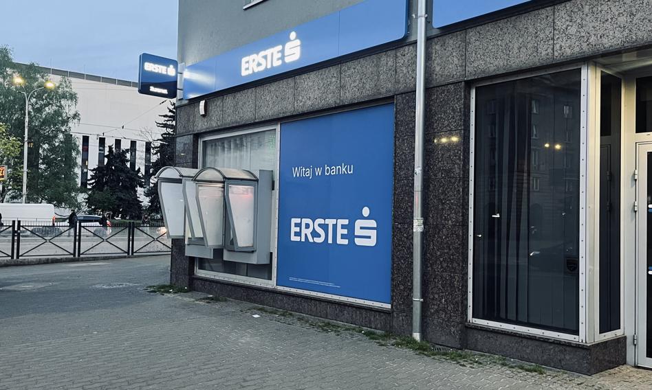 Erste Bank Polska pokazuje pierwsze wyniki. Zysk netto spadł o 40 proc.