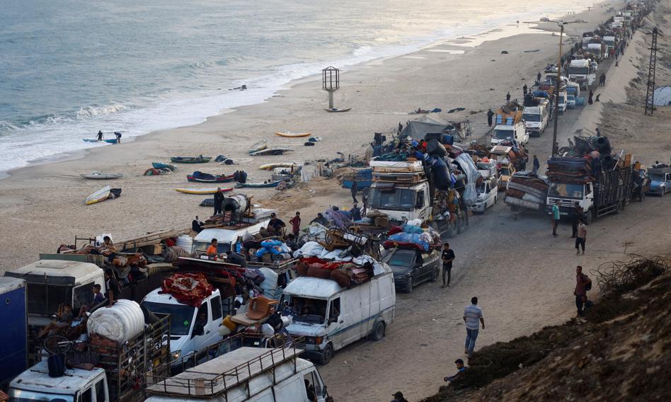 „Ewakuacja” cywilów na południe Gazy to szlak bomb i śmierci. Media ostro o poczynaniach Izraela