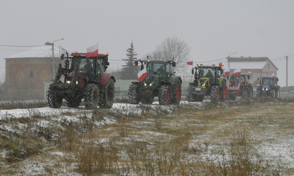 Rolnicy protestują przeciwko umowie UE-Mercosur. Węzły na A1 i S3 zablokowane