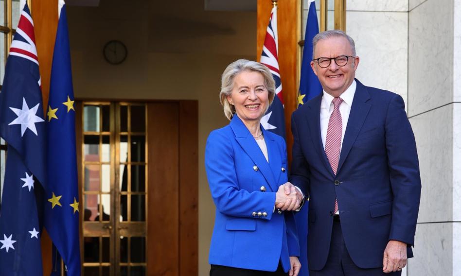 Sery, wino i surowce krytyczne. Leyen ogłasza sukces w Canberze. Europa zyska?