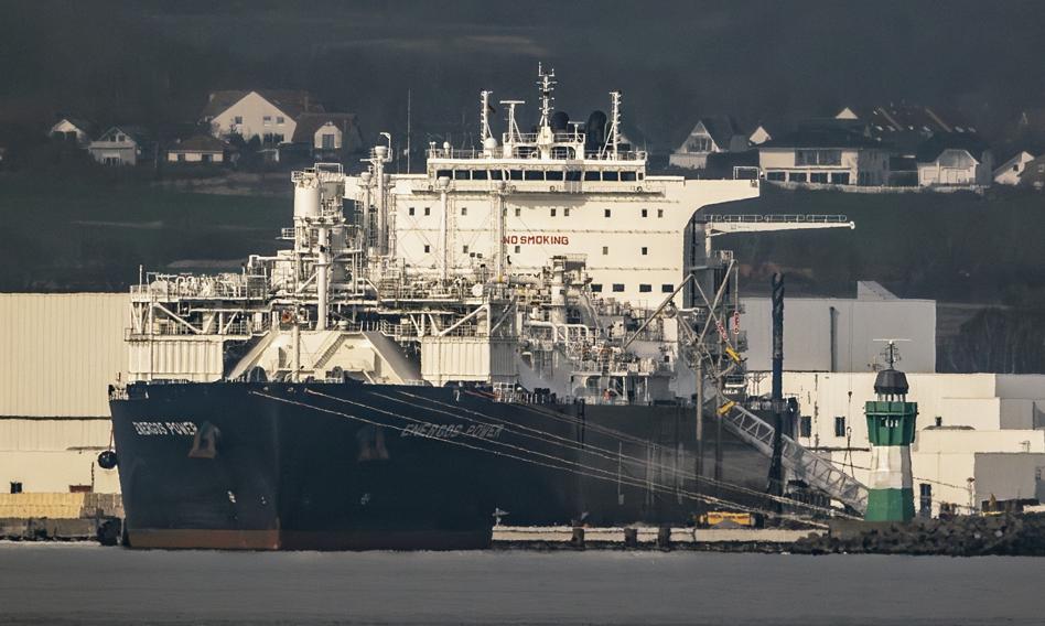 Naftohaz po raz pierwszy odebrał gaz LNG z USA przez terminal w Niemczech