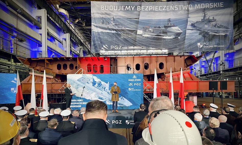 Nowa fregata ORP Burza. Program Miecznik nabiera tempa