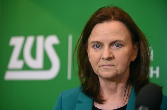 Prezes ZUS Gertruda Uścińska