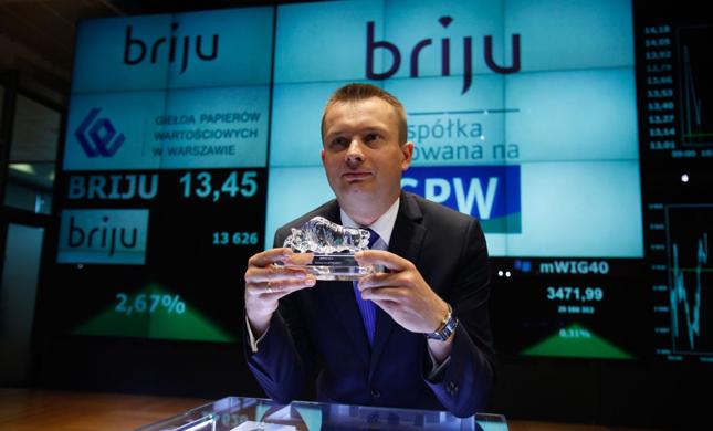 Prezes zarządu Briju Przemysław Piotrowski