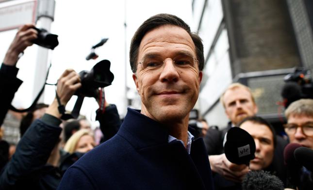 Premier Holandii Mark Rutte