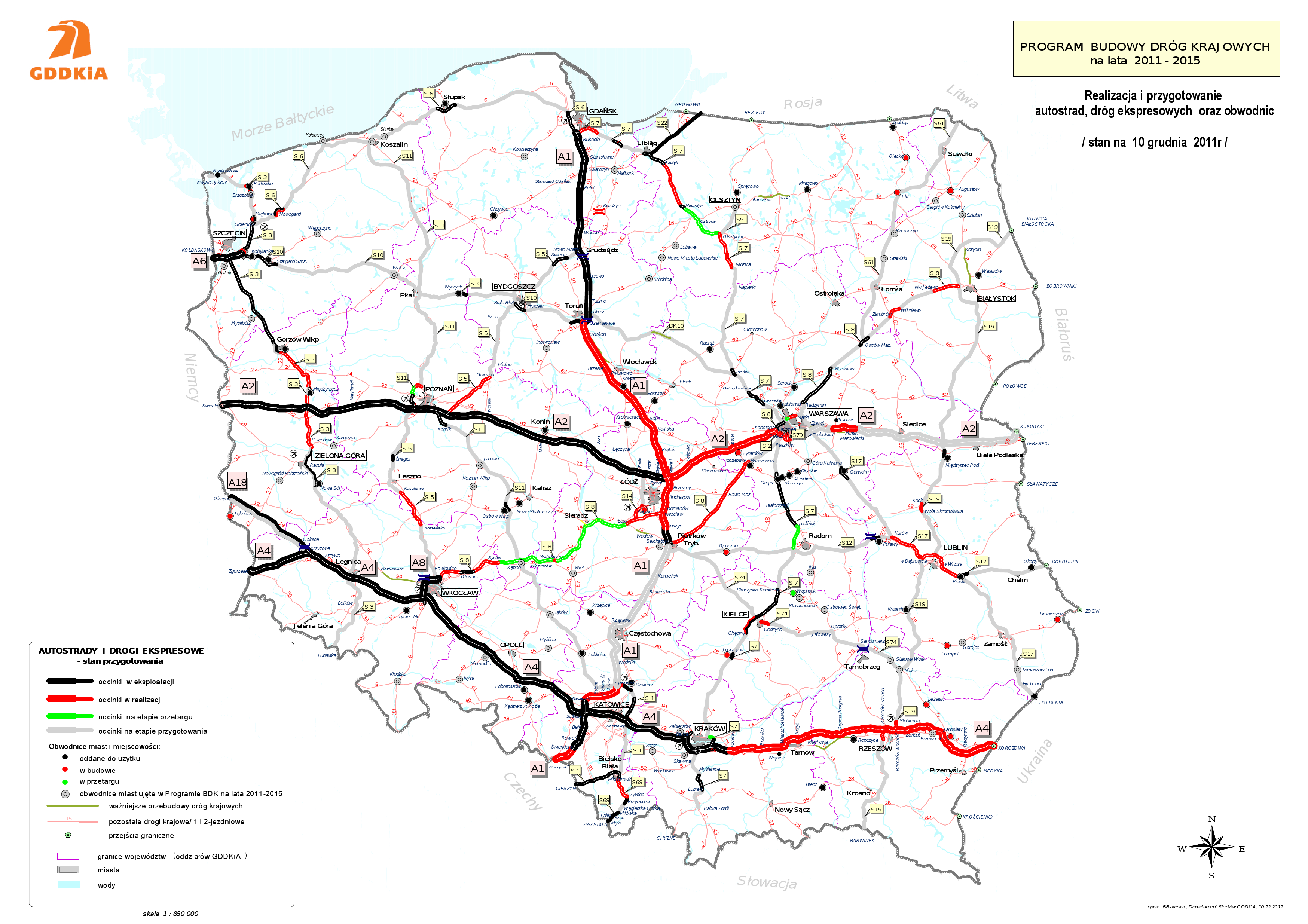 Bmw mapa polski 2012