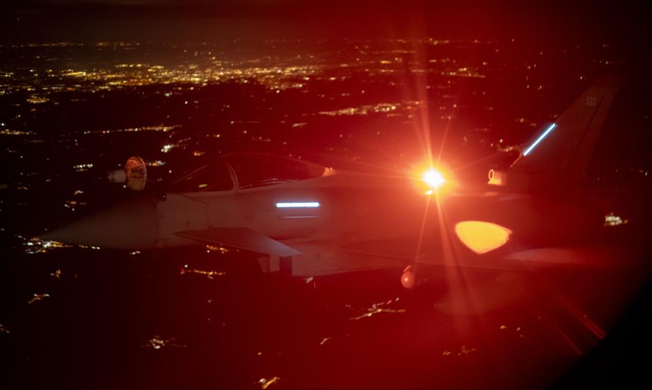 Brytyjskie myśliwce na polskim niebie. To krótkoterminowy lot bojowy