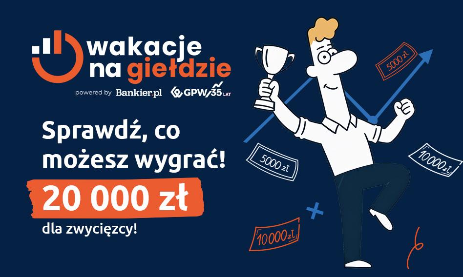 Gotówka, auta na wakacje, smartwatche i... Sprawdź nagrody w Wakacjach na Giełdzie!