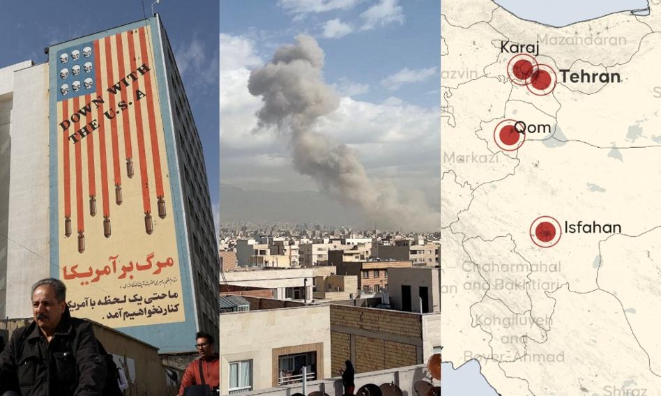 USA i Izrael uderzyły w Iran. Eksplozje w Teheranie i kluczowych miastach. Iran zapowiada odwet