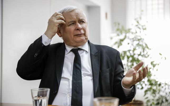 Prezes PiS Jarosław Kaczyński