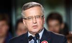 Komorowski: Nie włączę się w dyskusję na temat konstytucji