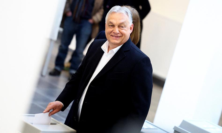Orban zagłosował w wyborach. 
