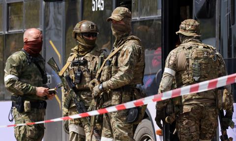 Władze: armia zniszczyła sztab "grupy Wagnera" w obwodzie ługańskim