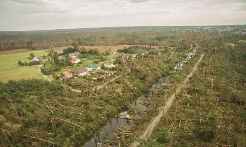 ARiMR: straty z powodu huraganu są objęte wsparciem, trwa nabór wniosków