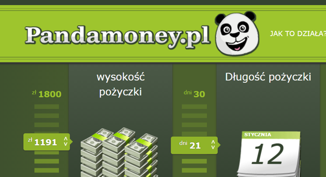 Pożyczka w Pandamoney – jakie warunki?