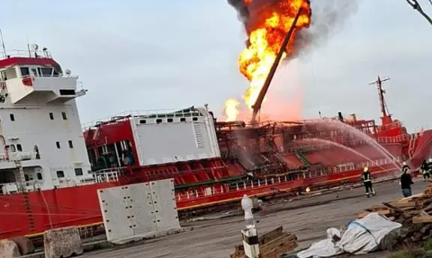 Rosjanie zaatakowali turecki tankowiec. Jednostka cumowała w ukraińskim porcie