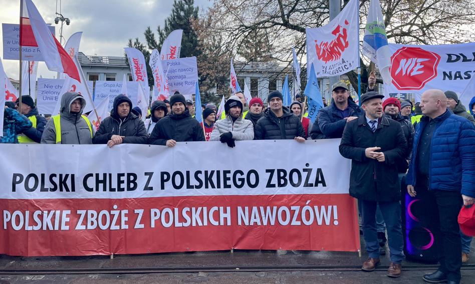 Protest w Zakładach Chemicznych Police. "Przez dwa lata import nawozów z Rosji i Białorusi wzrósł o 250 procent"