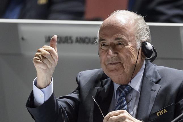 Prezes FIFA Sepp Blatter