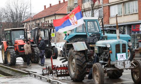 Serbia sparaliżowana przez rolników. Blokady 50 dróg w całym kraju