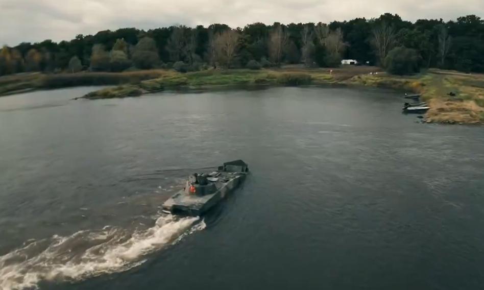 Niemieckie wojska przeprawiały się przez Odrę. To element ćwiczeń NATO