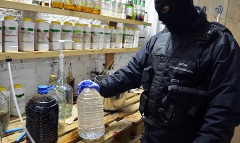 Alkohol pod przykrywką dezynfekcji. KAS przejęła 434 litry towaru