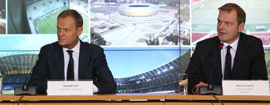 Urzędnicy odpowiedzialni za Euro 2012 dostaną milionowe premie