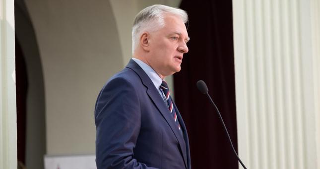 Wicepremier i minister nauki i szkolnictwa wyższego Jarosław Gowin