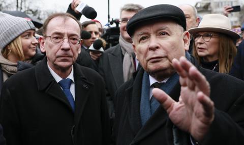 Kaczyński: Kamiński i Wąsik znajdą się na listach PiS do Parlamentu Europejskiego