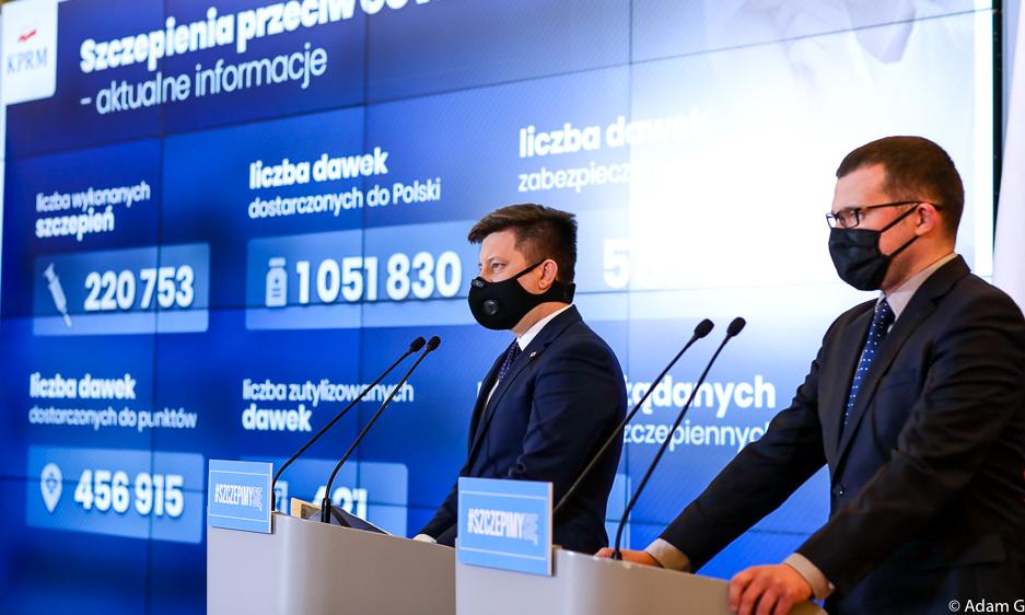 Dworczyk: Najpoważniejszą przeszkodą, żeby szczepić szybciej, jest brak szczepionki