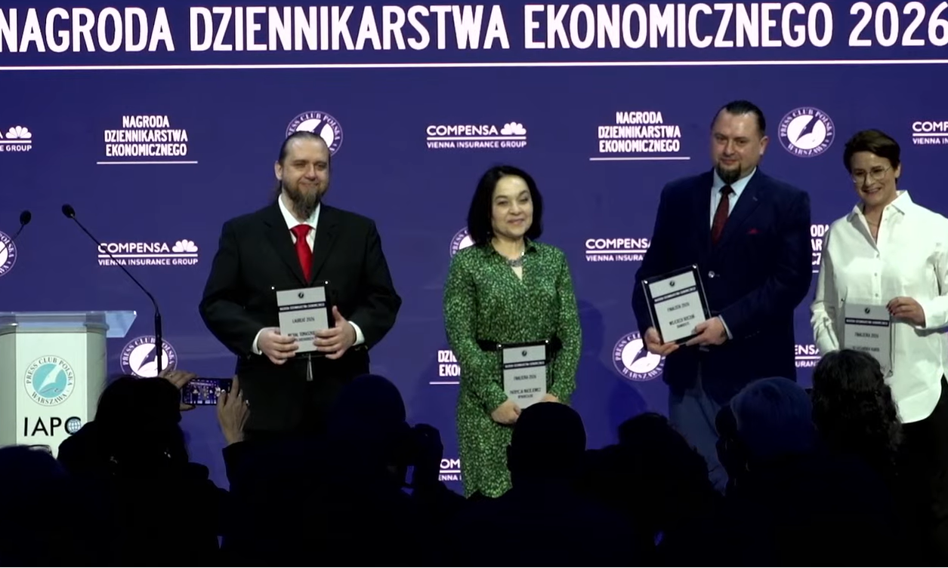 Dziennikarz Bankier.pl finalistą Nagrody Press Club Polska 2026