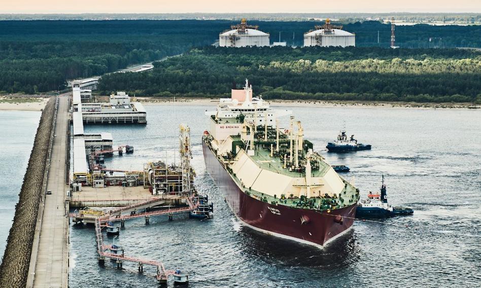 Do terminala LNG w porcie Szczecin-Świnoujście może zawinąć ponad 60 gazowców