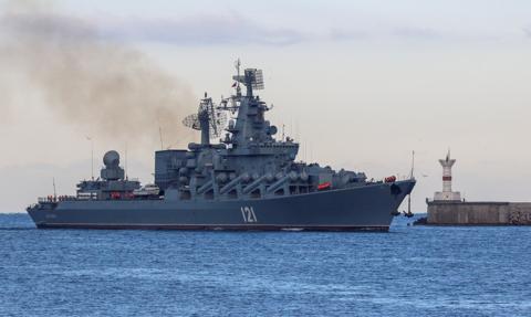 Media: na krążowniku Moskwa mogą być głowice nuklearne