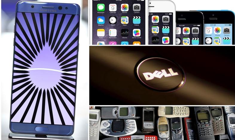 Nie tylko Samsung. Te firmy też miały problemy z wybuchającymi bateriami