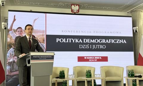 Konfederacja ma plan na demografię. Krzysztof Bosak wskazuje rozwiązania