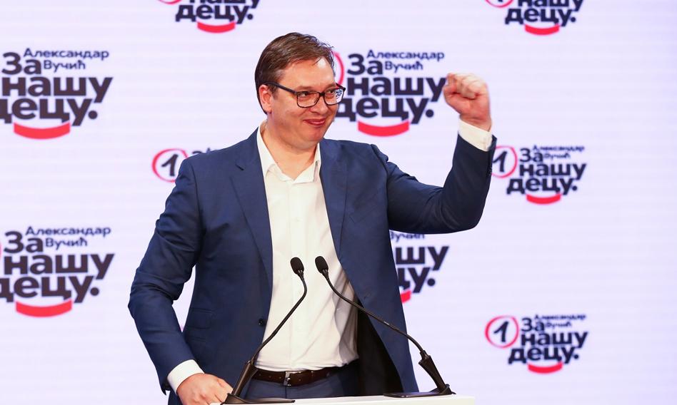Prezydent Serbii ogłasza historyczne zwycięstwo w wyborach parlamentarnych