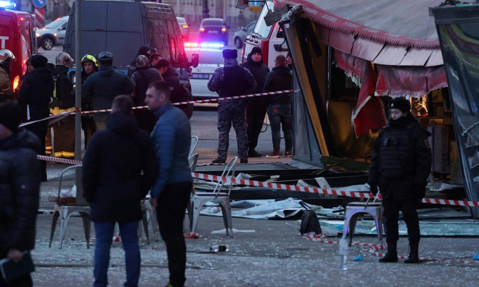 Reuters: w eksplozji w kawiarni zginął znany rosyjski bloger wojenny