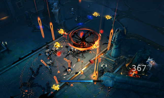 Zrzut ekranu z nadchodzącego "Diablo Immortal"