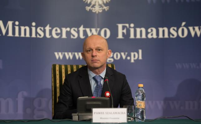 Minister finansów Paweł Szałamacha